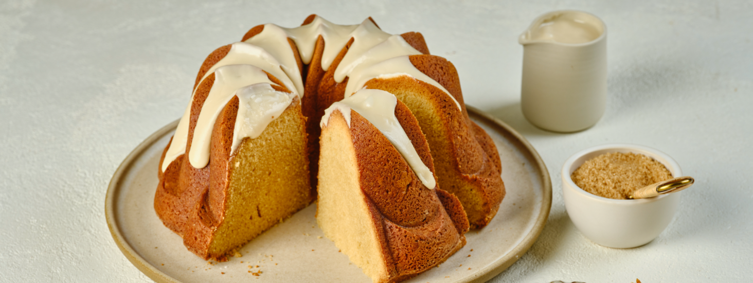 Glazed Brown Sugar Bundt Cake Florida Crystals